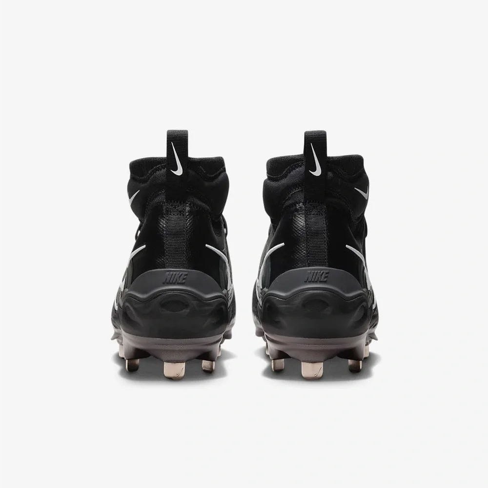 Nike Alpha Huarache NXT Men's Baseball Cleats Black Smoke Grey White 8.5 - Picture 6 of 11